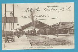 CPA 1554 - Chemin De Fet Trains En Gare De ST-GERMAIN-DES-FOSSES 03 - Autres & Non Classés