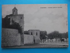 Delcampe - 17: SURGERES : CHATEAU  (côté Du Devant)  C.P.A.. Carte En Très Bon état , - Surgères