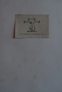 Ex-libris Illustré, XIXème - H. GUENEAU DE MUSSY M.D. - Exlibris