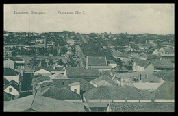 LOURENÇO MARQUES - Panorama Nº 3 ( Ed. J. Fernandes Moinhos) Carte Postale - Mozambico