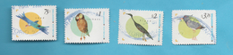 ARGENTINE 1995-98 N° 1881 1889 1890 2037 (o) (YT) VALEUR 10,80 €  FAUNE OISEAUX - Oblitérés