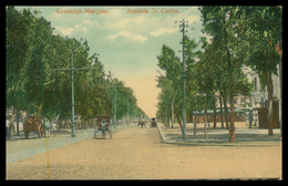 LOURENÇO MARQUES - Avenida D. Carlos ( Ed. J. Fernandes Moinhos) Carte Postale - Mozambique