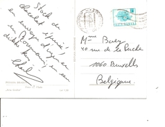 Roumanie ( Carte Postale De 1963 De Brasov Vers La Belgique à Voir) - Cartas & Documentos