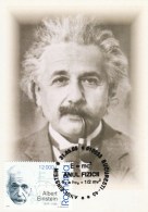 #BV6546 ALBERT EINSTEIN,ATOM,ENERGY,SCIENCE,C.M. CARTE MAXIMA,MAXIMUM CARD,2005,ROMANIA. - Albert Einstein