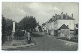 393 - Saint Gengoux Le National - Promenade Et Monuments Aux Morts - Ed ARIS - Andere & Zonder Classificatie