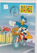 CARTE PRE-AFFRANCHIE - DISNEYLAND - PARIS - WALT DISNEY - DONALD - Disneyland