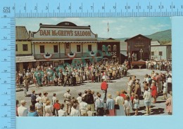 Lake George N.Y. - $50,000 Bank Robbery In Ghost Town - Animated Postcard Post Card 2 Scans - Lake George