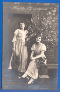 Fantaisie; Pfingsten; Frau; Femme; Woman; Girl; 1920 Stempel Bad Suderode - Pentecostés