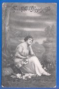 Fantaisie; Pfingsten; Frau; Femme; Woman; Girl; 1919 - Pinksteren
