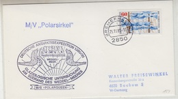 Germany 1980 Cover M/v Polarsirkel / Deutsche Antarktisexepedition 1980/81  (34212) - Expéditions Antarctiques