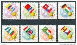 HUNGARY - 1962.World Cup Succer Chships Cpl.Set MNH!! - 1962 – Chili