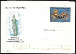 Italia/Italie/Italy: Intero, Stationery, Entier, Sommergibili Italiani, Sous-marins Italiens, Italian Submarines - Sous-marins