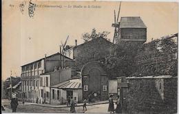 CPA Montmartre Paris XVIIIe Circulé Moulin De La Galette - Arrondissement: 18