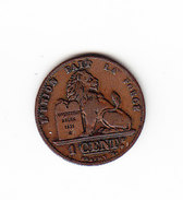 BELGIUM MORIN CAT N° 232  UNC  1902  (A113) - 1 Cent