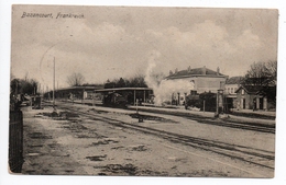 BAZANCOURT (51) - LA GARE - TRAIN - Bazancourt