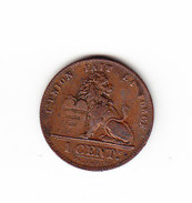 BELGIUM MORIN CAT N° 232  UNC  1902  (AL04) - 1 Cent