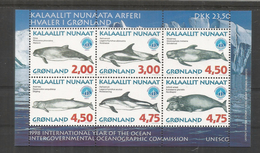 GROENLANDIA GRONLAND FAUNA MARINA MAMIFERO BALLENA WHALE - Faune Arctique