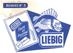 PO L/Buvard Potage Liebig  N° 8  (N= 10) - Suppen & Sossen