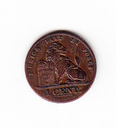 BELGIUM MORIN CAT N° 230 UNC  (9016) - 1 Cent