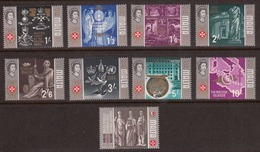 Malta 1965-70 Full Set, Mint No Hinge, Sc# 312-330, SG 330-348 - Malta
