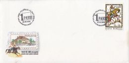 4823FM- FIRST ROMANIAN STAMP ANNIVERSARY, SPECIAL COVER, 2005, ROMANIA - Storia Postale