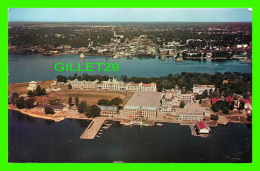 KINGSTON, ONTARIO - AERIAL VIEW OF ROYAL MILITARY COLLEGE - TRAVEL -  RIDEAU AIR PHOTOS LTD - - Kingston