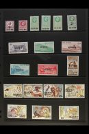 ISLE OF MAN REVENUE STAMPS Never Hinged Mint All Different Collection. With KGV 2d On 2d; 1960 6d,1s, 2s6d And... - Andere & Zonder Classificatie