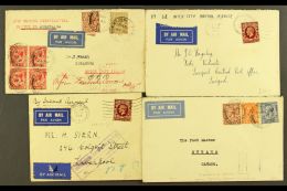 1931-1934 FIRST FLIGHT COVERS. A Group Of Airmail Covers, Comprising 1931 (24 Apr) Cover To Java By The Second... - Other & Unclassified