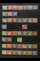 POSTAGE DUES 1914-1970 COMPREHENSIVE USED COLLECTION On Stock Pages, All Different, Almost Complete For The... - Other & Unclassified