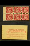 PHILIPPINES 1917 50c (48c Stamps) Complete Booklet Plus Pane Of 6 For Display, Scott 291b, Pane & Booklet... - Autres & Non Classés