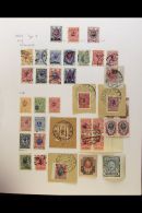 MAGNIFICENT "TRIDENT OVERPRINTS" SPECIALISED COLLECTION A Magnificent Fine Mint And Used Collection Nicely... - Ukraine