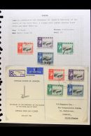 1962-83 VERY FINE USED COLLECTION On Pages, Plus Some FDC's Etc, Note 1965 Birds Set And FDC, Various 1979... - Ouganda (...-1962)