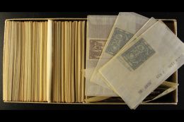 EX DEALERS STOCK IN GLASSINES Chiefly 1900-1990 Mint, Never Hinged Mint And Used Ranges In A Small "Glassines"... - Autres & Non Classés