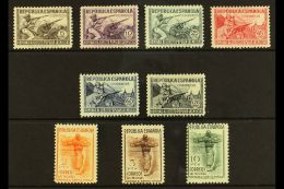 1938 Militia Set Complete, SG 861b/j, Very Fine And Fresh Mint. (9 Stamps) For More Images, Please Visit... - Autres & Non Classés