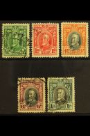 1931-7 ½d, 1d, 4d, 6d & 1s Perf.14, KGV Field Marshal Definitives (all The P.14 Issues From This Set),... - Südrhodesien (...-1964)