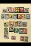 1952-74 SUPERB MINT COLLECTION Includes 1954 Complete Definitive Set, 1960 Definitive Set, Then Every Thing From... - África Del Sudoeste (1923-1990)