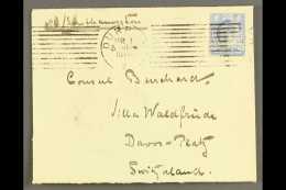 NATAL 1914 (April) Envelope To A Consul In Switzerland, Bearing Cape Of Good Hope 2½d Ultramarine SG 73... - Ohne Zuordnung