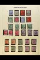 1903-1935 FINE MINT COLLECTION In Hingeless Mounts On Leaves, Inc 1903 Opts At Bottom Set To 1r With Minor... - Somaliland (Herrschaft ...-1959)