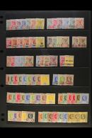 1890-1938 FINE MINT COLLECTION  Incl. 1890 Die Set To 48c, 1892 Die II Set, 1893 Surcharges Complete To 45c On... - Seychelles (...-1976)