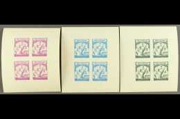 1961 DAMMAM PORT IMPERF MINIATURE SHEETS A Complete Set Of The Opening Of The Dammam Port Extension (SG 446/448 In... - Arabie Saoudite