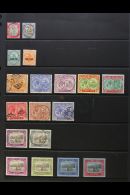 1903-1923 HIGH QUALITY All Different Mint Or Used Range - Note 1920-22 5s & 10s Very Fine Mint, 1923... - St.Kitts And Nevis ( 1983-...)