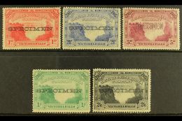 1905 Victoria Falls Complete Set To 2s6d With "SPECIMEN" Overprints (5d Perforated Specimen), SG 94s/99s, Mint,... - Other & Unclassified