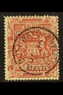 1892-93 £2 Rose Red, SG 11, Very Fine Used With Neat "Buluwayo" Dated Cds & Photo Certificate For More... - Autres & Non Classés