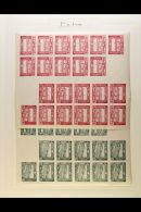 LUBOML LOCAL POST 1918 (Nov) The Complete Imperf Set, Each Value As A Full Sheet Of 10 Stamps + Stamp With... - Otros & Sin Clasificación