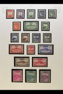 1948-53 Definitive Set COMPLETE With All Additional Listed Perfs, SG 23/43b, Includes For Example All Three 10r,... - Pakistán