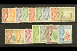 1961 Complete Definitive Set, SG 391/406, Fine Used. (16 Stamps) For More Images, Please Visit... - Bornéo Du Nord (...-1963)