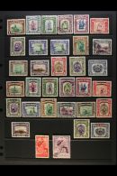 1945-63 COMPLETE FINE USED COLLECTION. A Complete Run From The 1945 British Military Administration "BMA" Opt'd... - Borneo Septentrional (...-1963)