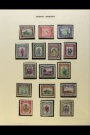 1939-1950 ALMOST COMPLETE VERY FINE MINT COLLECTION In Hingeless Mounts On Leaves, ALL DIFFERENT, Only One Stamp... - Borneo Septentrional (...-1963)