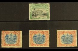 1897 CORRECTED INSCRIPTIONS Mint Group With 18c Perf 14½-15, SG 110b, Plus 24c Perf 13½-14, Perf... - Bornéo Du Nord (...-1963)