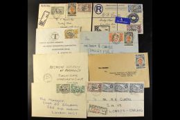 1953-59 VAST COVERS COLLECTION A Huge Original Lifetimes Collection Of QE2 Franked Largely Commercial Covers Incl.... - Nigeria (...-1960)